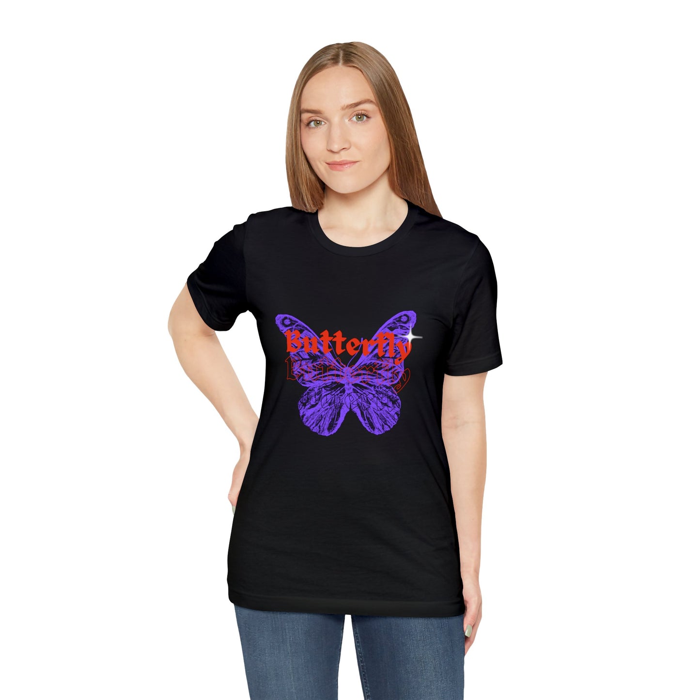 Bella+Canvas_ Butterfly_Unisex Jersey Short Sleeve Tee