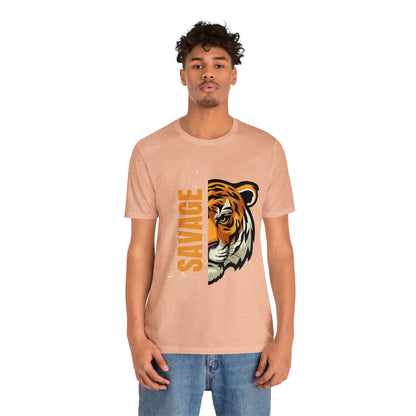 Bella+Canvas Savage Tiger_Unisex Jersey Short Sleeve Tee