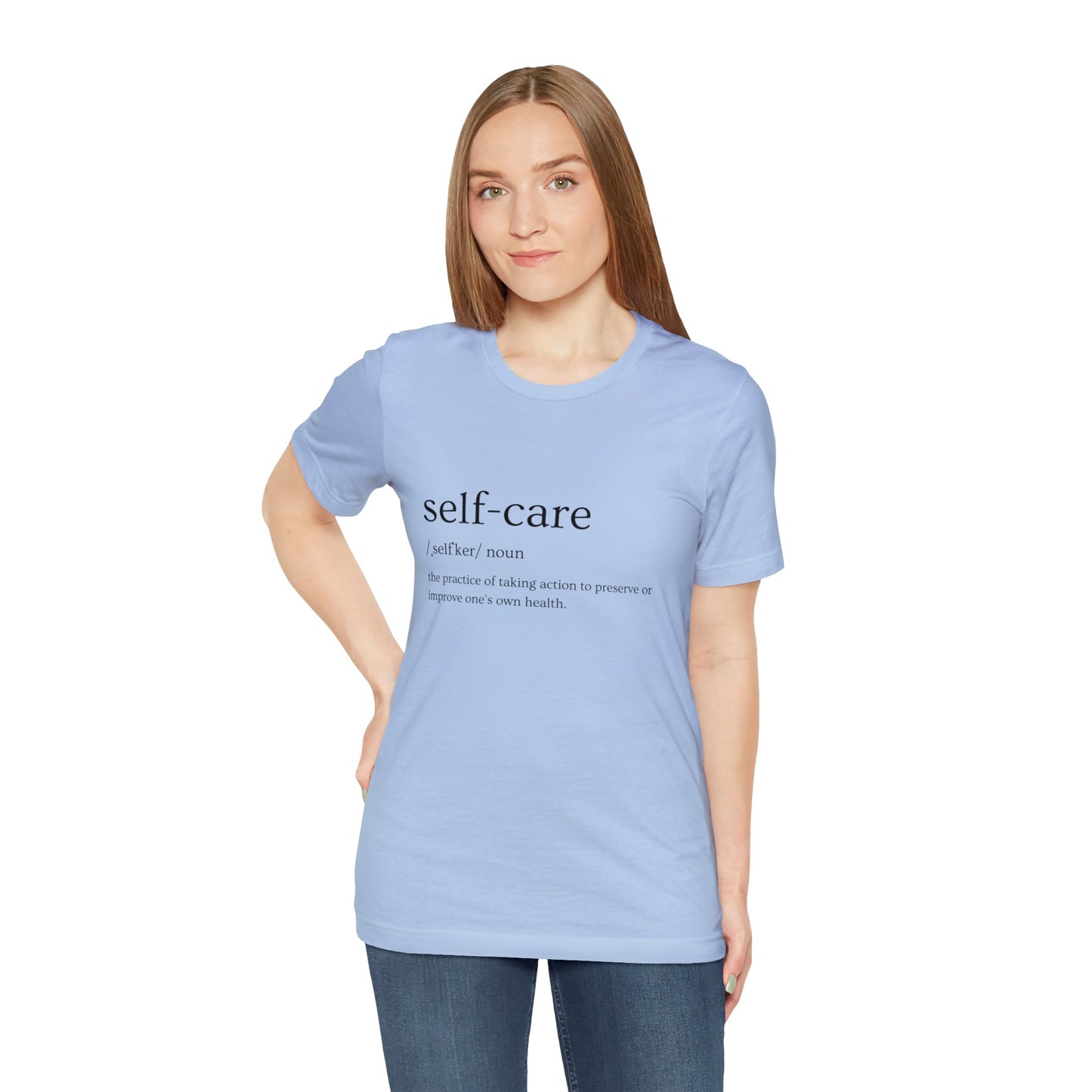 Bella+Canvas_ Self care_Unisex Jersey Short Sleeve Tee