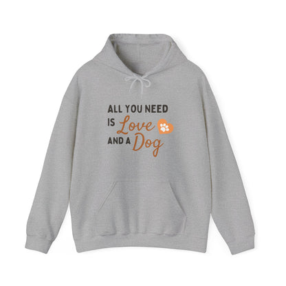 Gildan_Love & Dog_Unisex Heavy Blend™ Hooded Sweatshirt