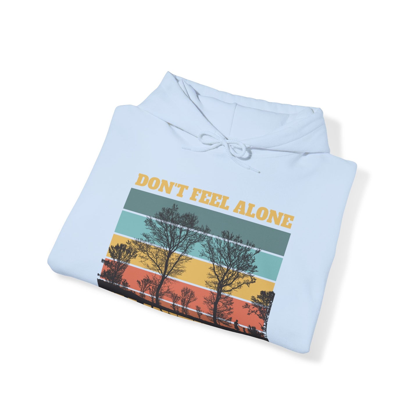 Gildan_Dont feel Alone Nature_Unisex Heavy Blend™ Hooded Sweatshirt