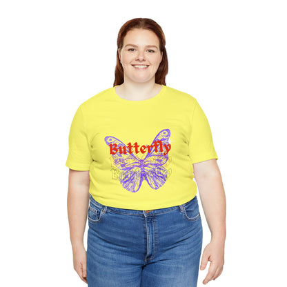 Bella+Canvas_ Butterfly_Unisex Jersey Short Sleeve Tee