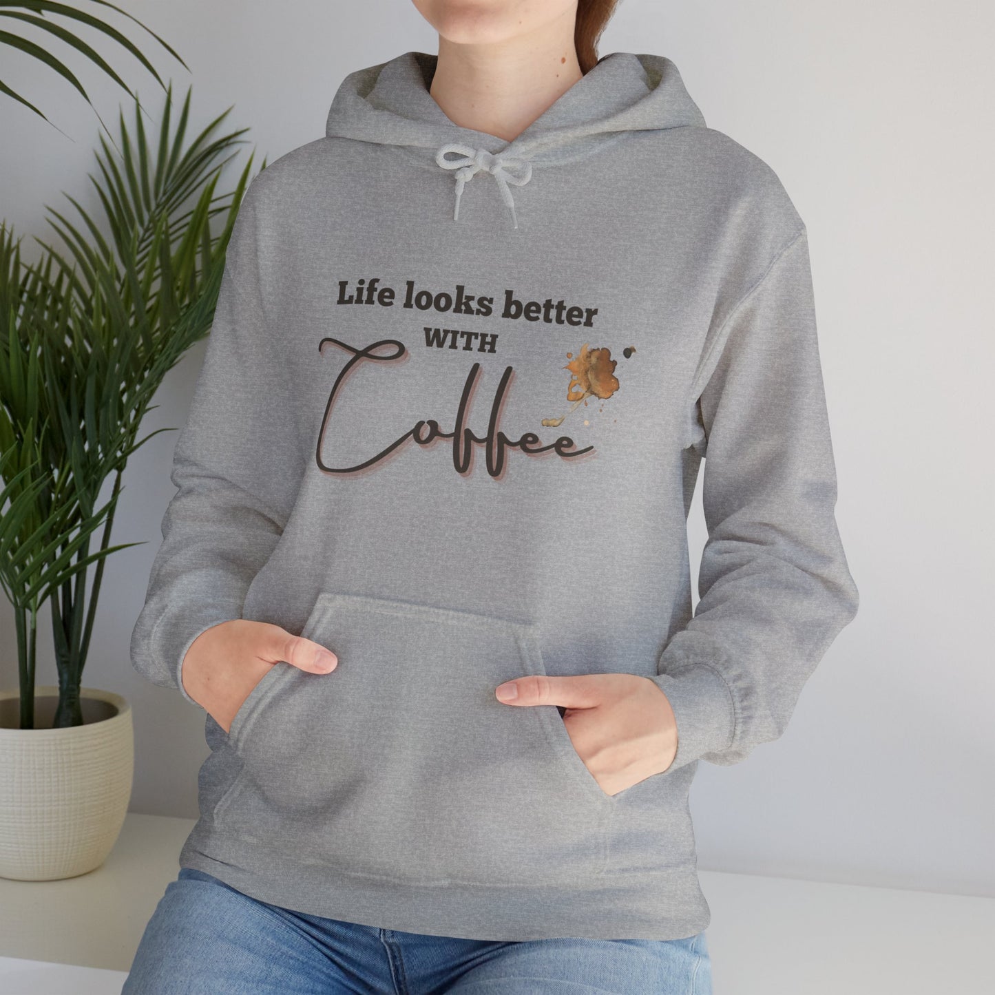 Gildan_Coffee_Unisex Heavy Blend™ Hooded Sweatshirt