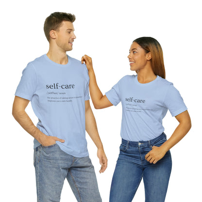 Bella+Canvas_ Self care_Unisex Jersey Short Sleeve Tee