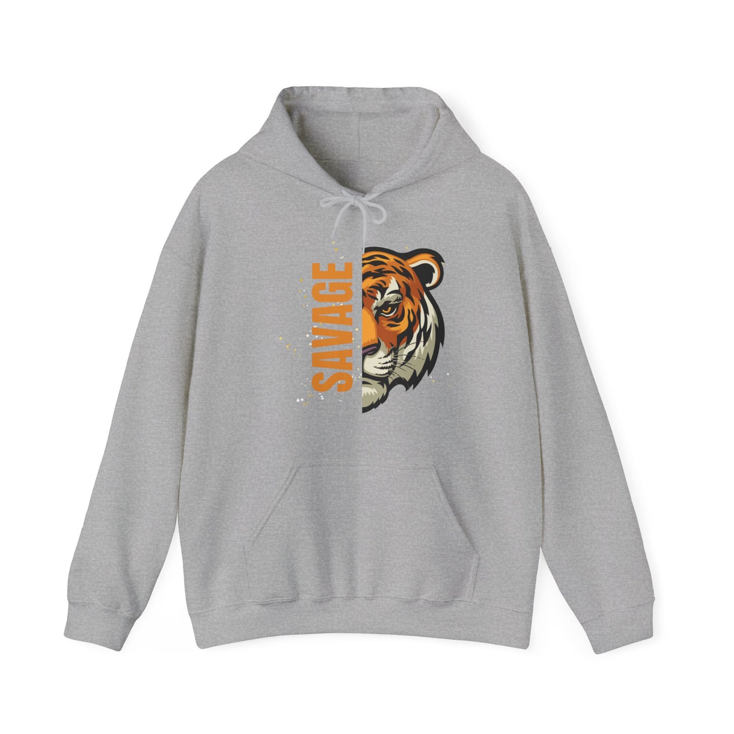 Gildan_Savage Tiger_Unisex Heavy Blend™ Hooded Sweatshirt