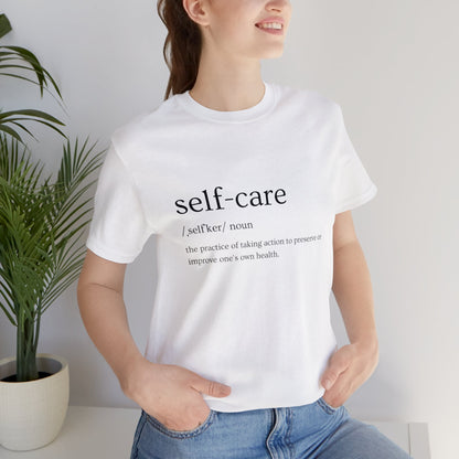 Bella+Canvas_ Self care_Unisex Jersey Short Sleeve Tee