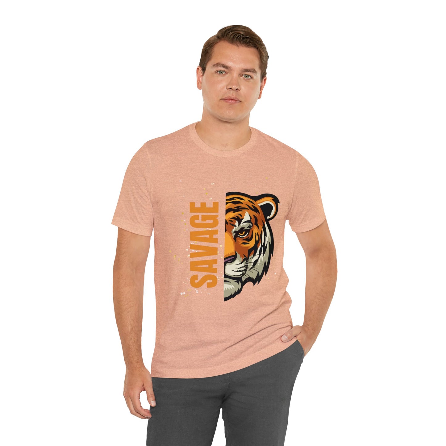 Bella+Canvas Savage Tiger_Unisex Jersey Short Sleeve Tee