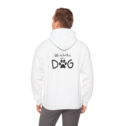 Gildan_Love & Dog_Unisex Heavy Blend™ Hooded Sweatshirt