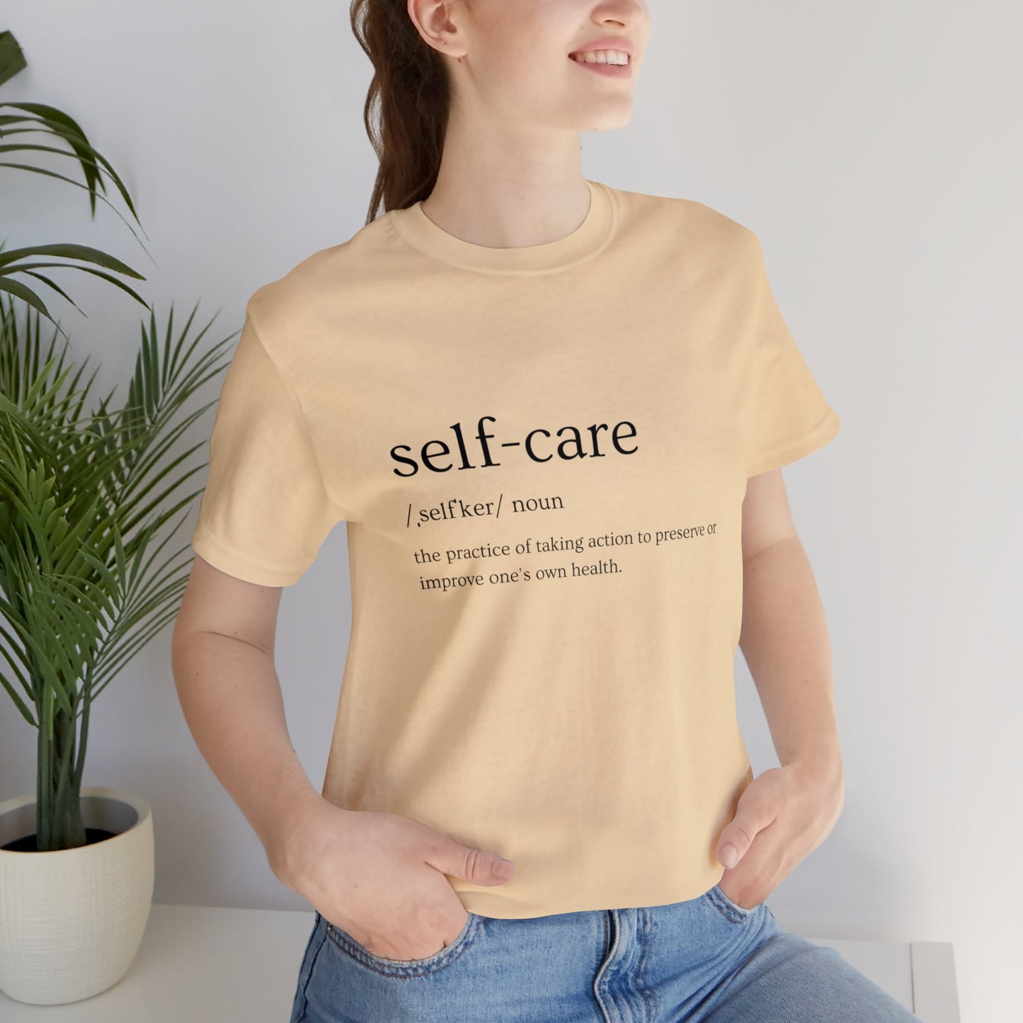 Bella+Canvas_ Self care_Unisex Jersey Short Sleeve Tee