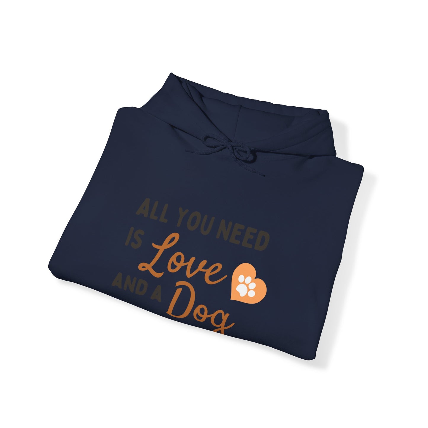 Gildan_Love & Dog_Unisex Heavy Blend™ Hooded Sweatshirt