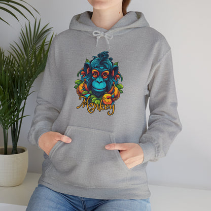 Gildan_ Monkey Graphics_Unisex Heavy Blend™ Hooded Sweatshirt