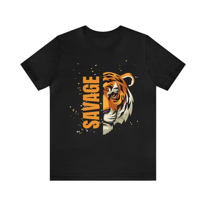 Bella+Canvas Savage Tiger_Unisex Jersey Short Sleeve Tee