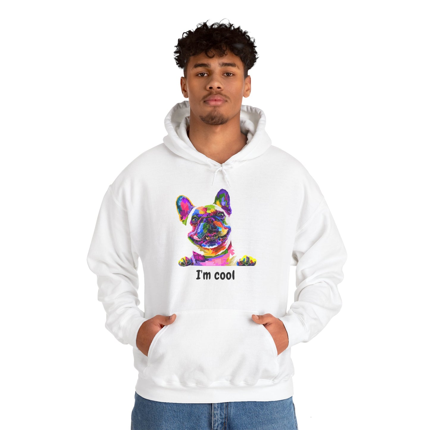 Gildan_ Dog_ Cool_Unisex Heavy Blend™ Hooded Sweatshirt