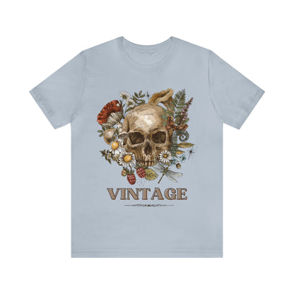 Bella+Canvas_Vintage Skull_Unisex Jersey Short Sleeve Tee