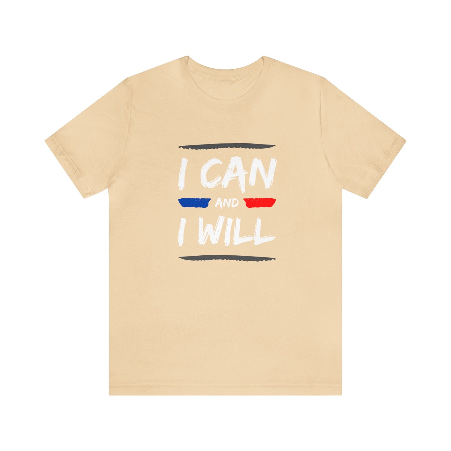 Bella+Canvas_  I Can & I Will_ Unisex Jersey Short Sleeve Tee