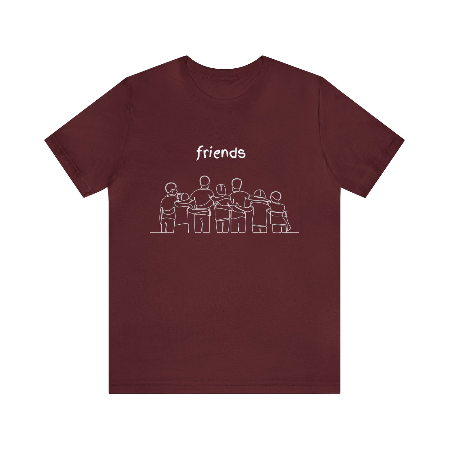 Bella+Canvas_Friends_Unisex Jersey Short Sleeve Tee