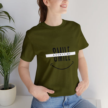 Bella+Canvas_Smile forever_Unisex Jersey Short Sleeve Tee