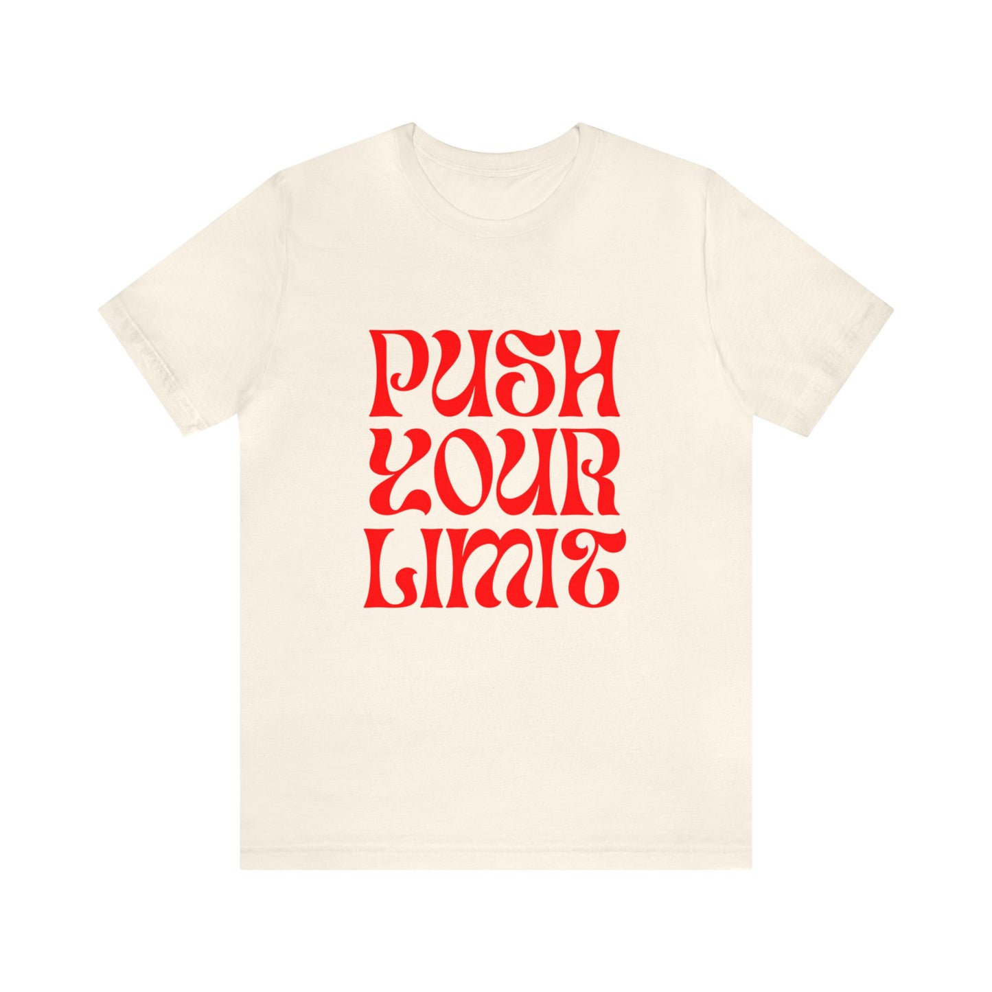 Bella+Canvas_Push Your Limit_Unisex Jersey Short Sleeve Tee