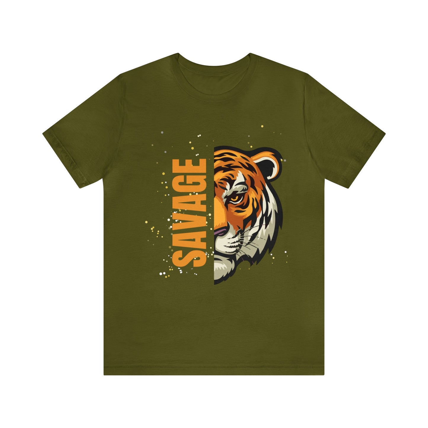 Bella+Canvas Savage Tiger_Unisex Jersey Short Sleeve Tee