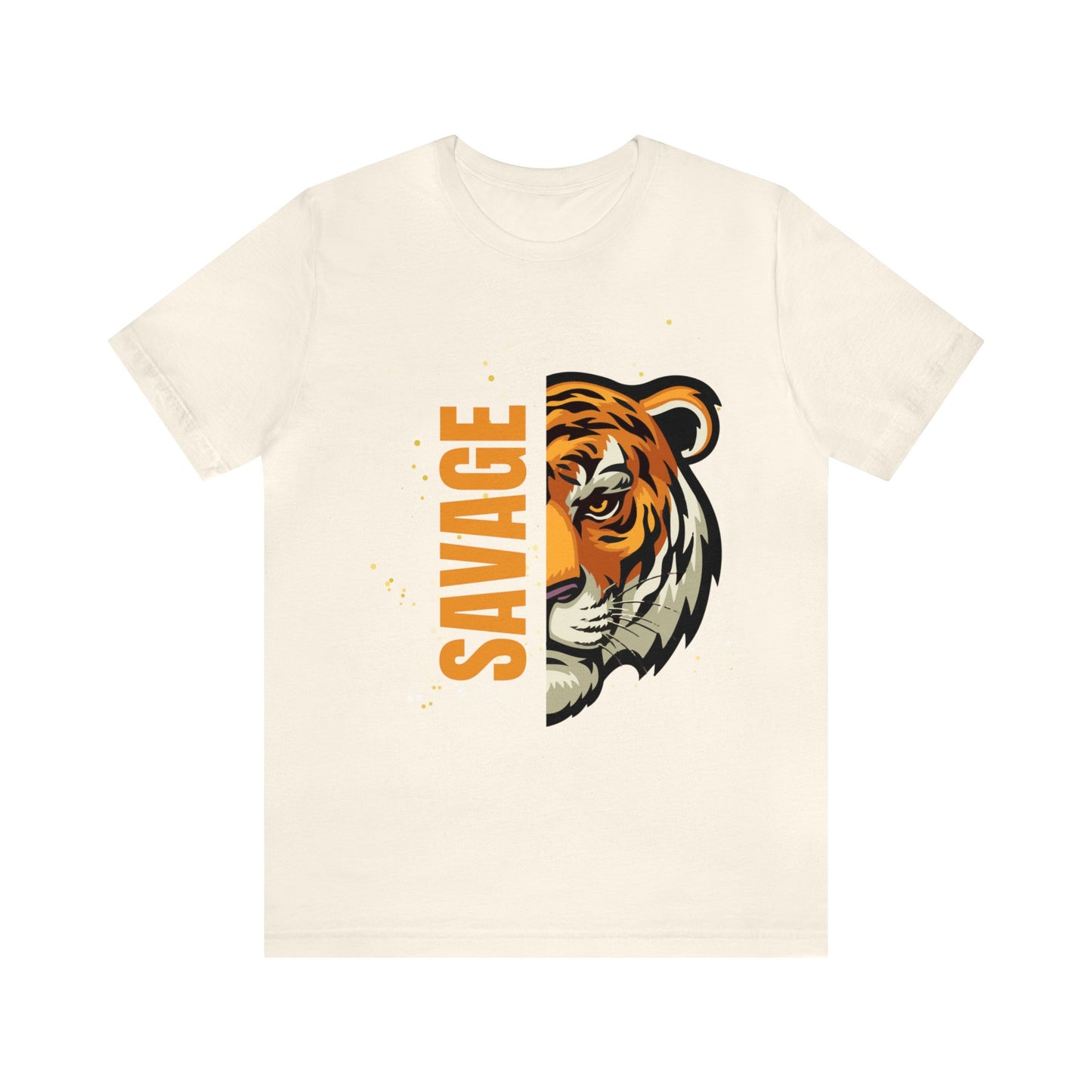 Bella+Canvas Savage Tiger_Unisex Jersey Short Sleeve Tee