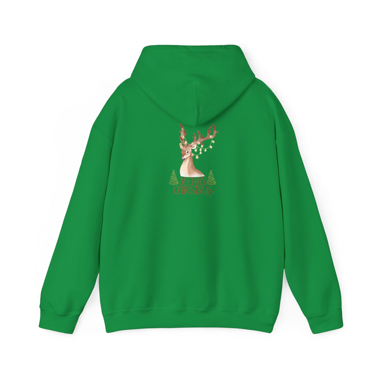 Gildan_Merry Chritmas_ Dino_Unisex Heavy Blend™ Hooded Sweatshirt