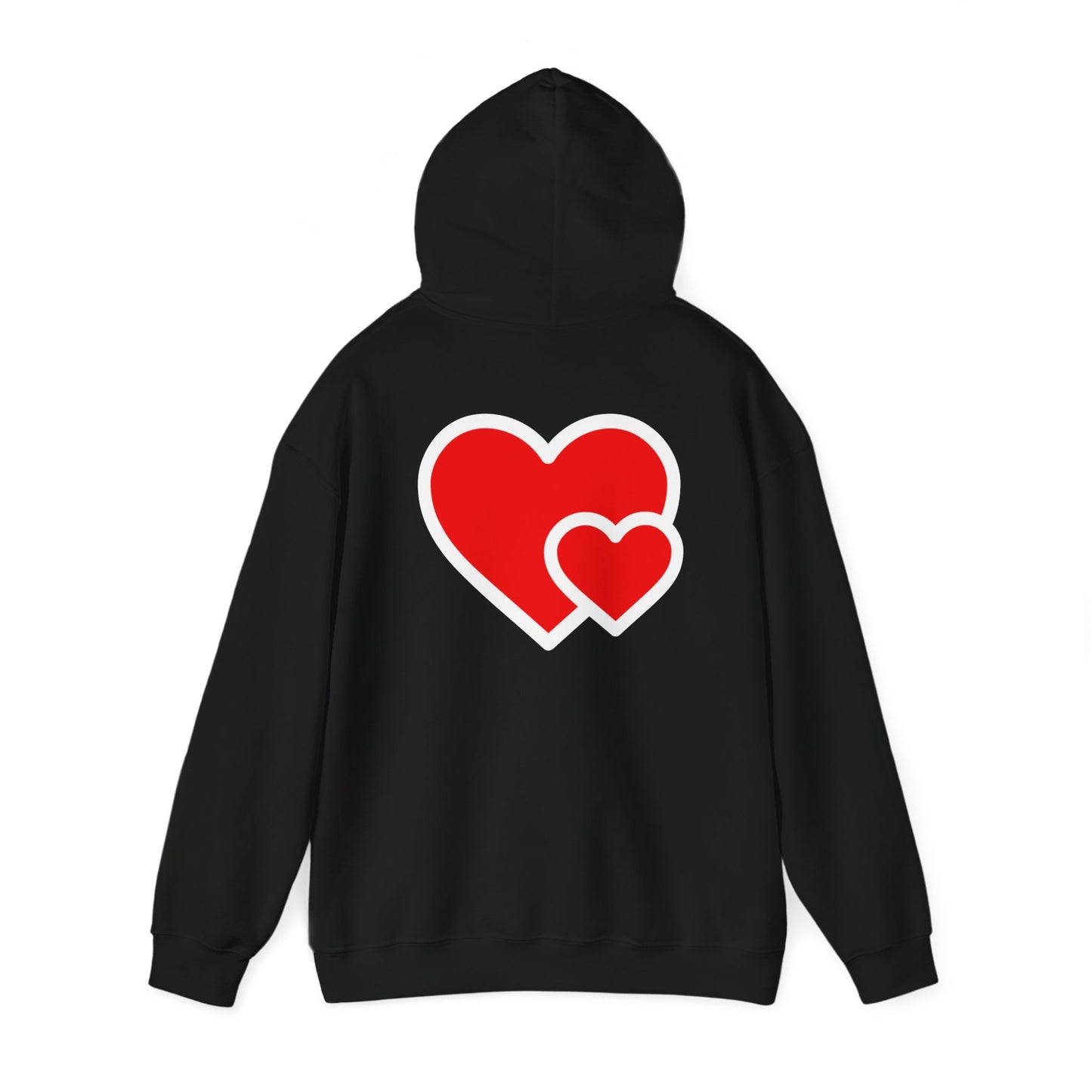 Gildan_Love Heart_Unisex Heavy Blend™ Hooded Sweatshirt