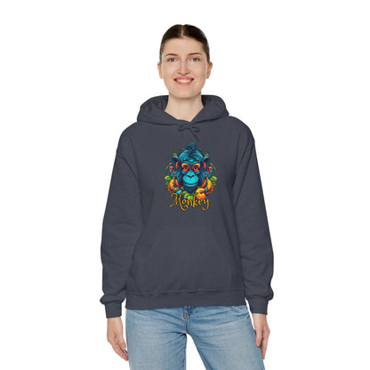 Gildan_ Monkey Graphics_Unisex Heavy Blend™ Hooded Sweatshirt