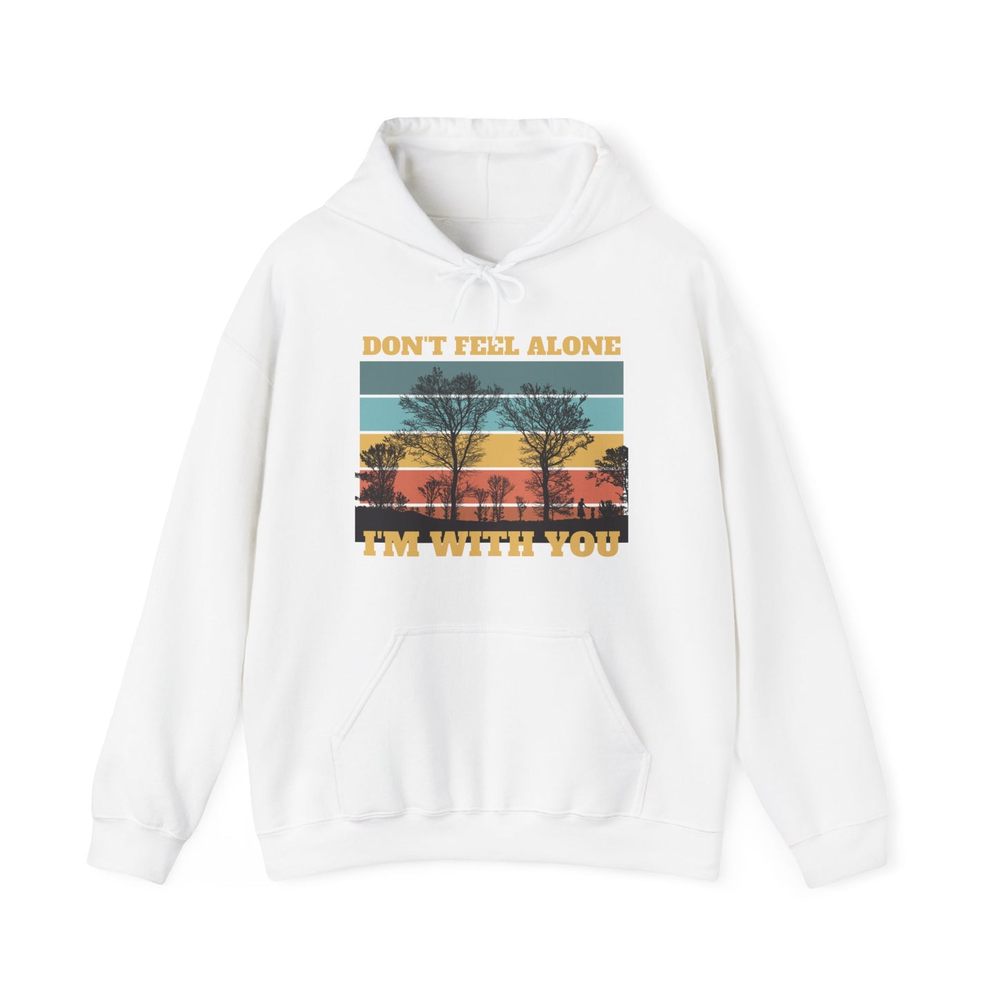 Gildan_Dont feel Alone Nature_Unisex Heavy Blend™ Hooded Sweatshirt