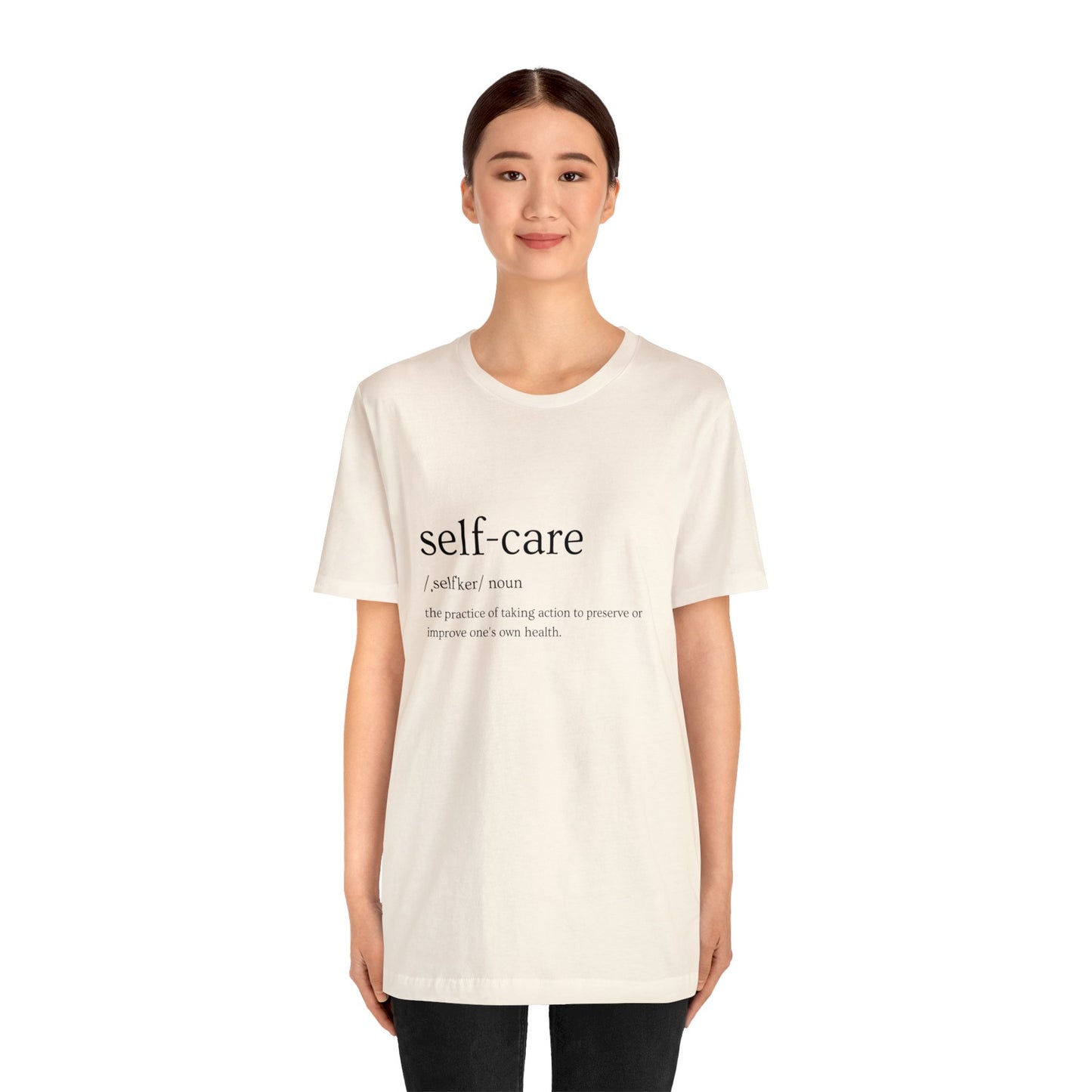 Bella+Canvas_ Self care_Unisex Jersey Short Sleeve Tee