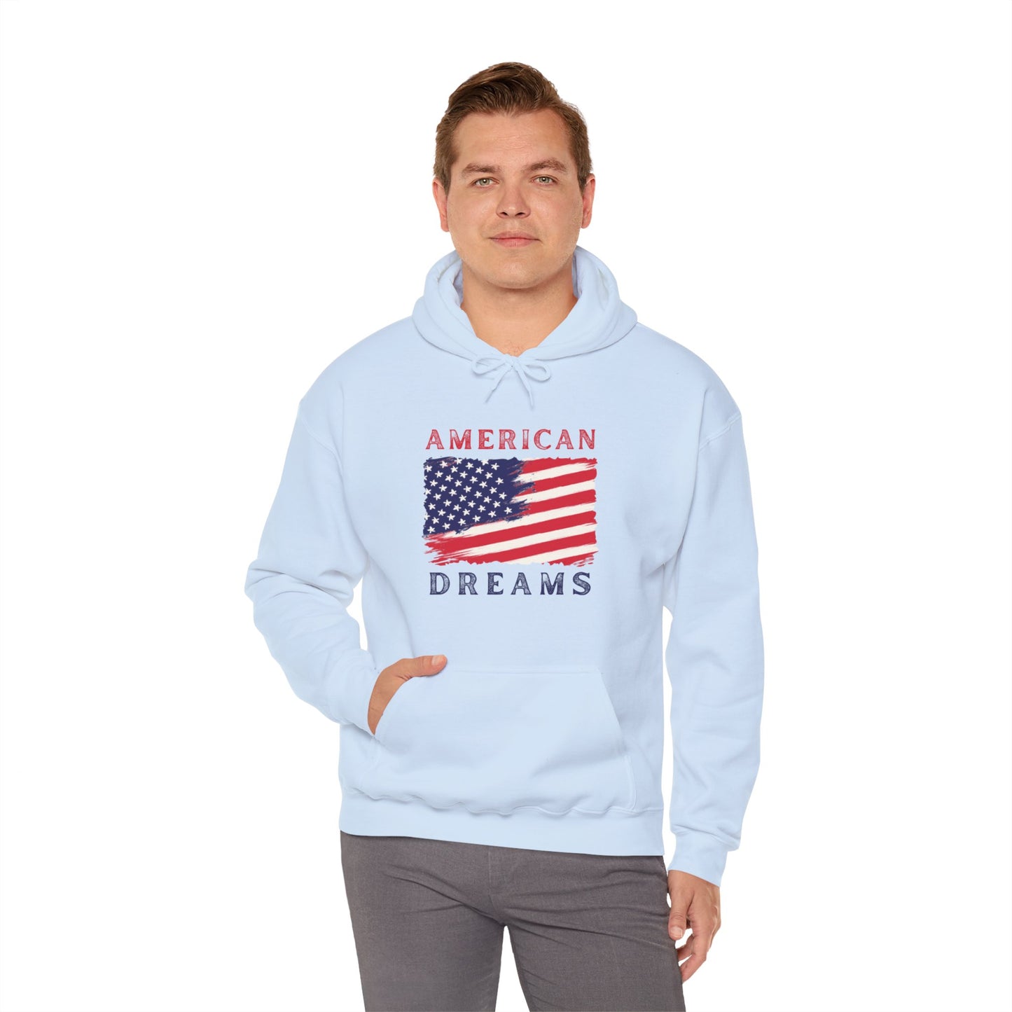 Gildan_american Dreams_Unisex Heavy Blend™ Hooded Sweatshirt