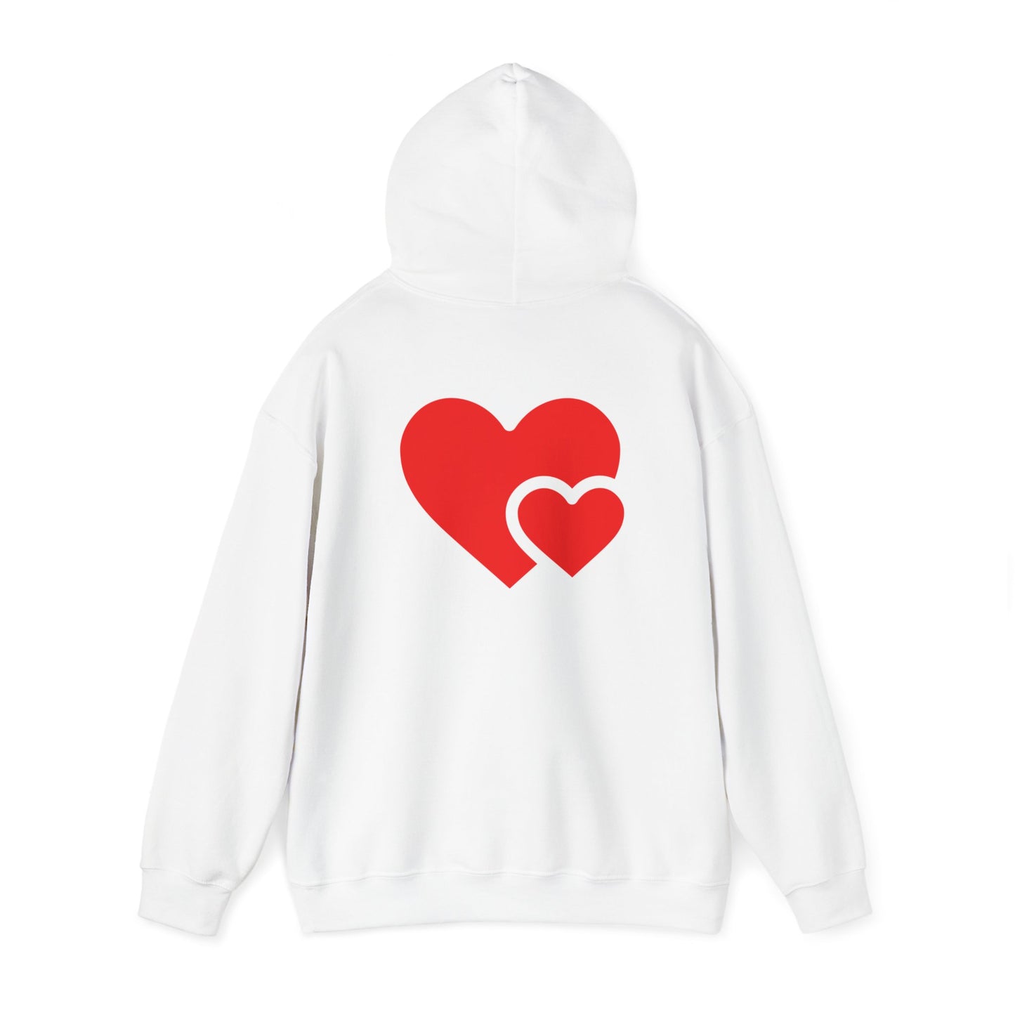 Gildan_Love Heart_Unisex Heavy Blend™ Hooded Sweatshirt