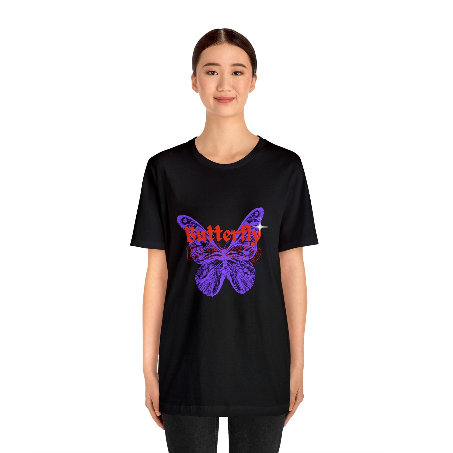 Bella+Canvas_ Butterfly_Unisex Jersey Short Sleeve Tee