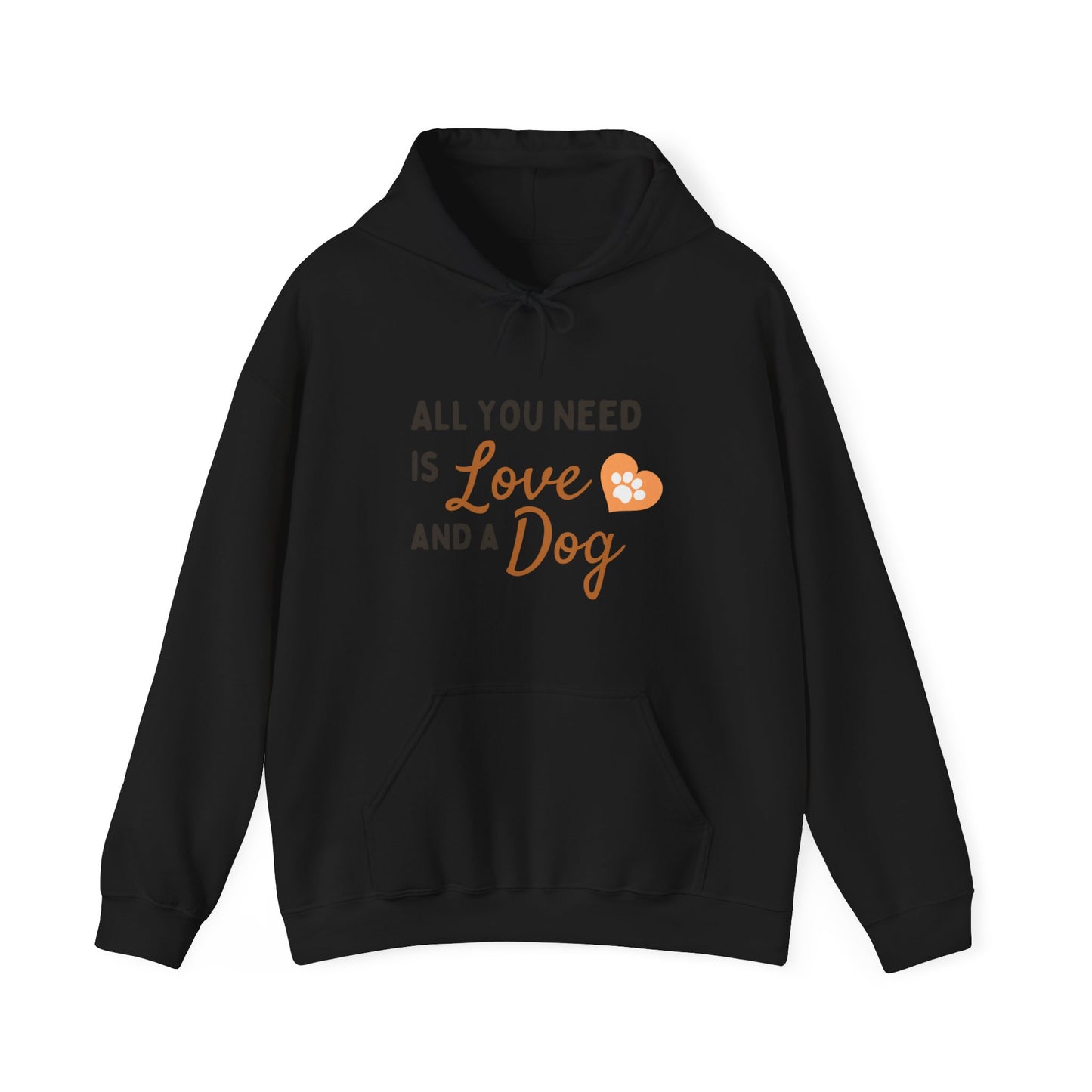 Gildan_Love & Dog_Unisex Heavy Blend™ Hooded Sweatshirt