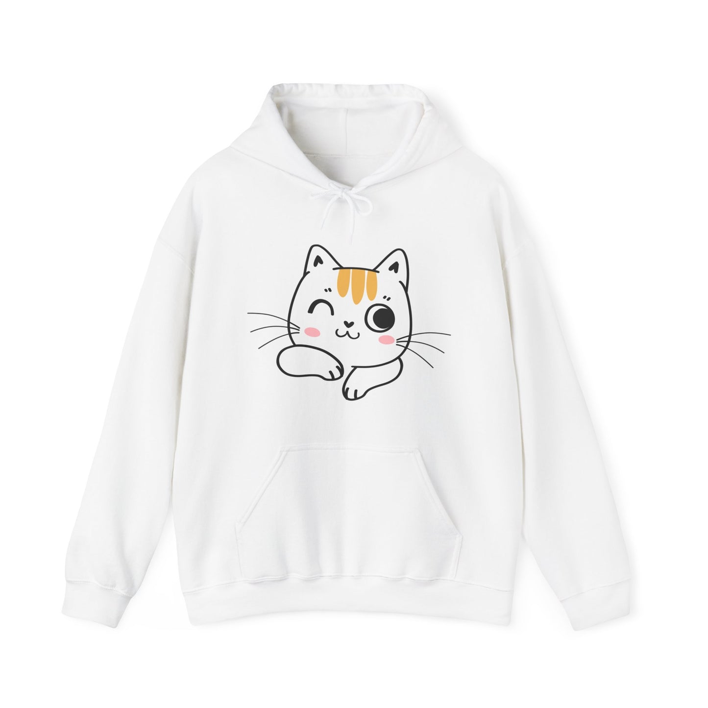 Gildan_ Cat_Unisex Heavy Blend™ Hooded Sweatshirt