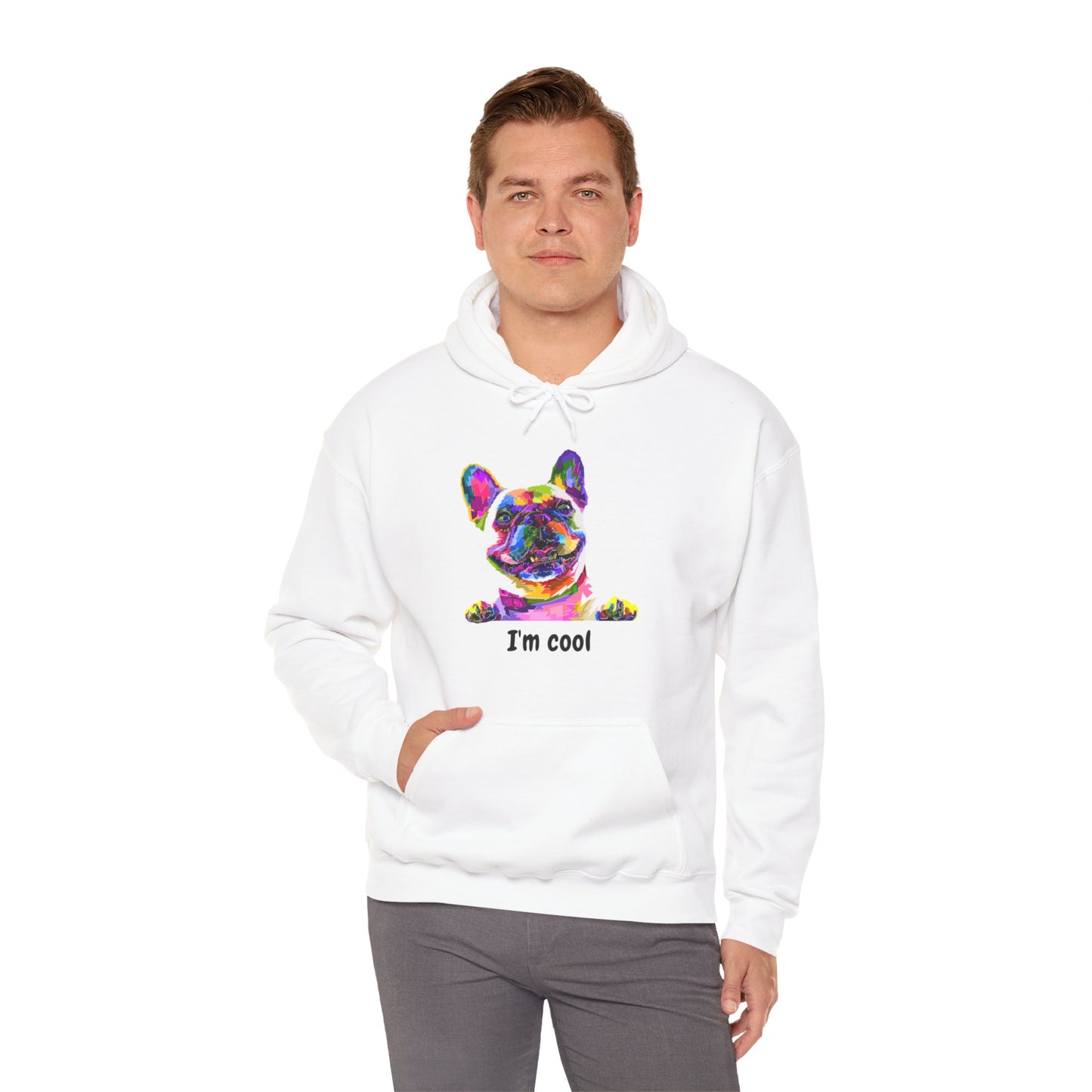 Gildan_ Dog_ Cool_Unisex Heavy Blend™ Hooded Sweatshirt