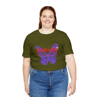 Bella+Canvas_ Butterfly_Unisex Jersey Short Sleeve Tee