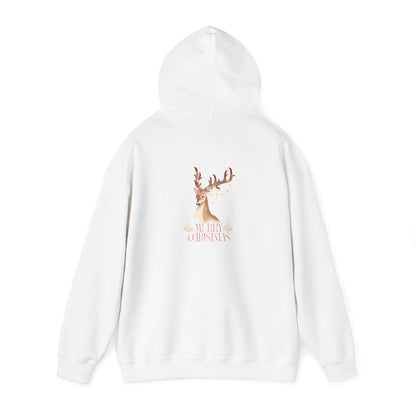 Gildan_Merry Chritmas_ Dino_Unisex Heavy Blend™ Hooded Sweatshirt