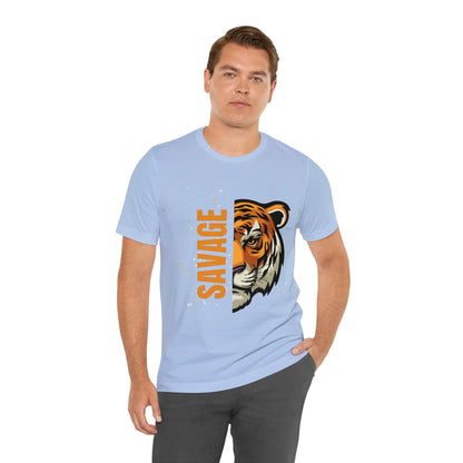 Bella+Canvas Savage Tiger_Unisex Jersey Short Sleeve Tee