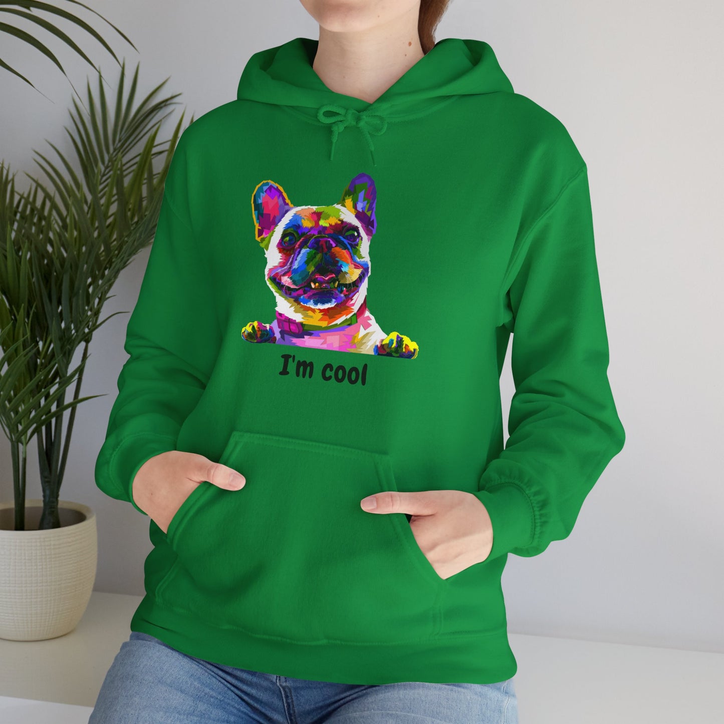 Gildan_ Dog_ Cool_Unisex Heavy Blend™ Hooded Sweatshirt