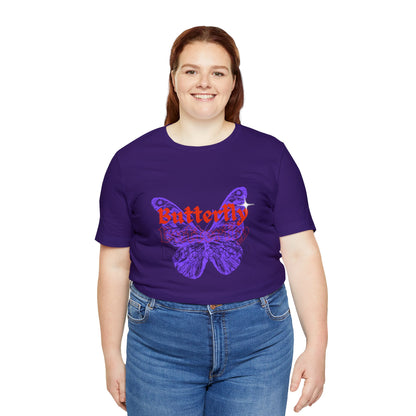 Bella+Canvas_ Butterfly_Unisex Jersey Short Sleeve Tee