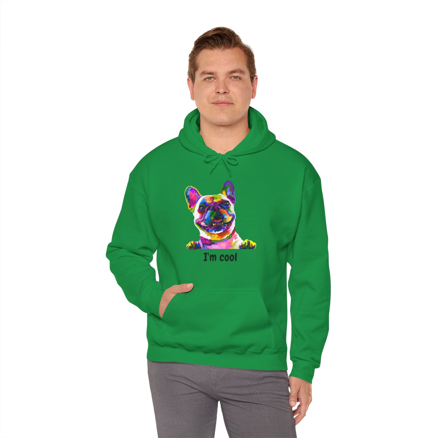 Gildan_ Dog_ Cool_Unisex Heavy Blend™ Hooded Sweatshirt