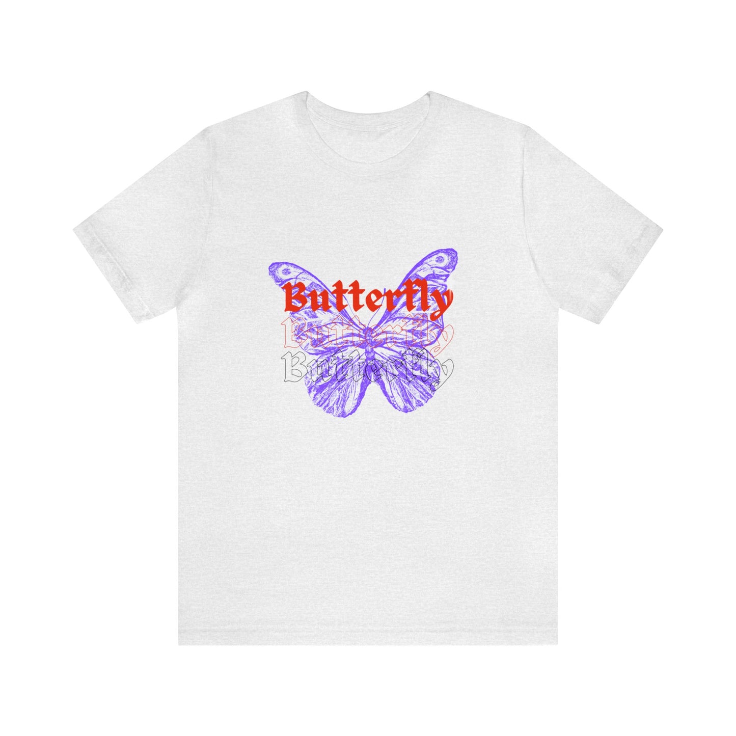 Bella+Canvas_ Butterfly_Unisex Jersey Short Sleeve Tee