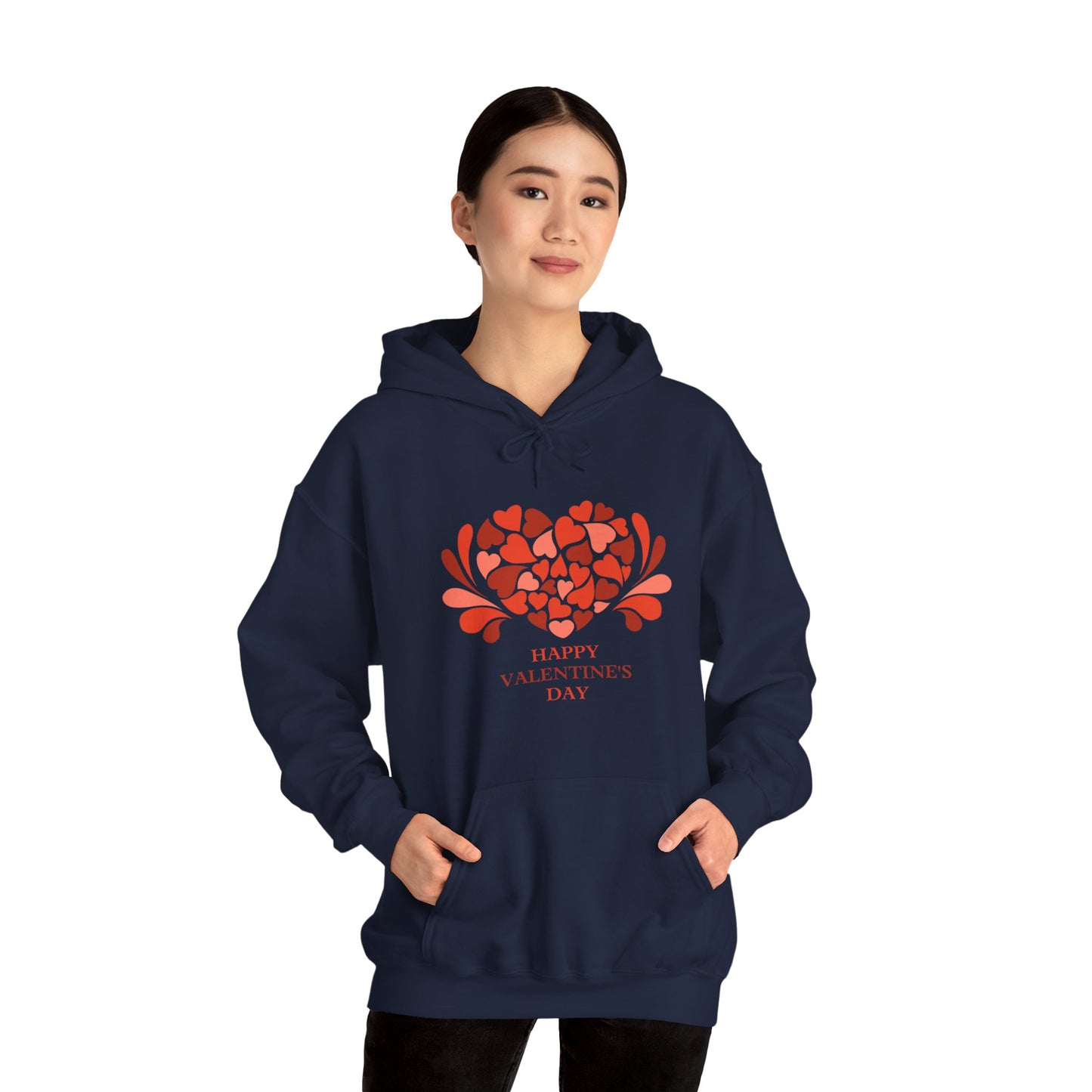 Gildan_ Happy Valentine Day_Unisex Heavy Blend™ Hooded Sweatshirt