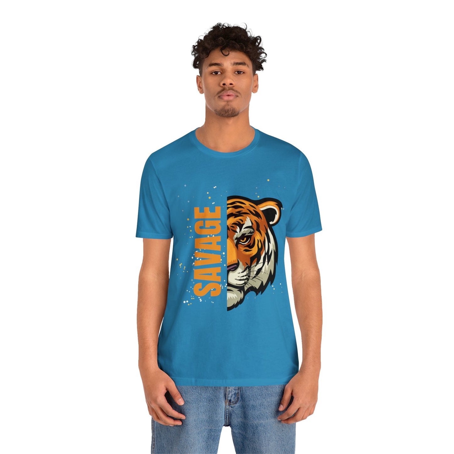 Bella+Canvas Savage Tiger_Unisex Jersey Short Sleeve Tee