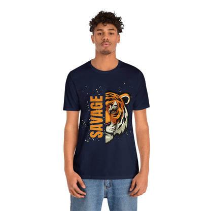 Bella+Canvas Savage Tiger_Unisex Jersey Short Sleeve Tee