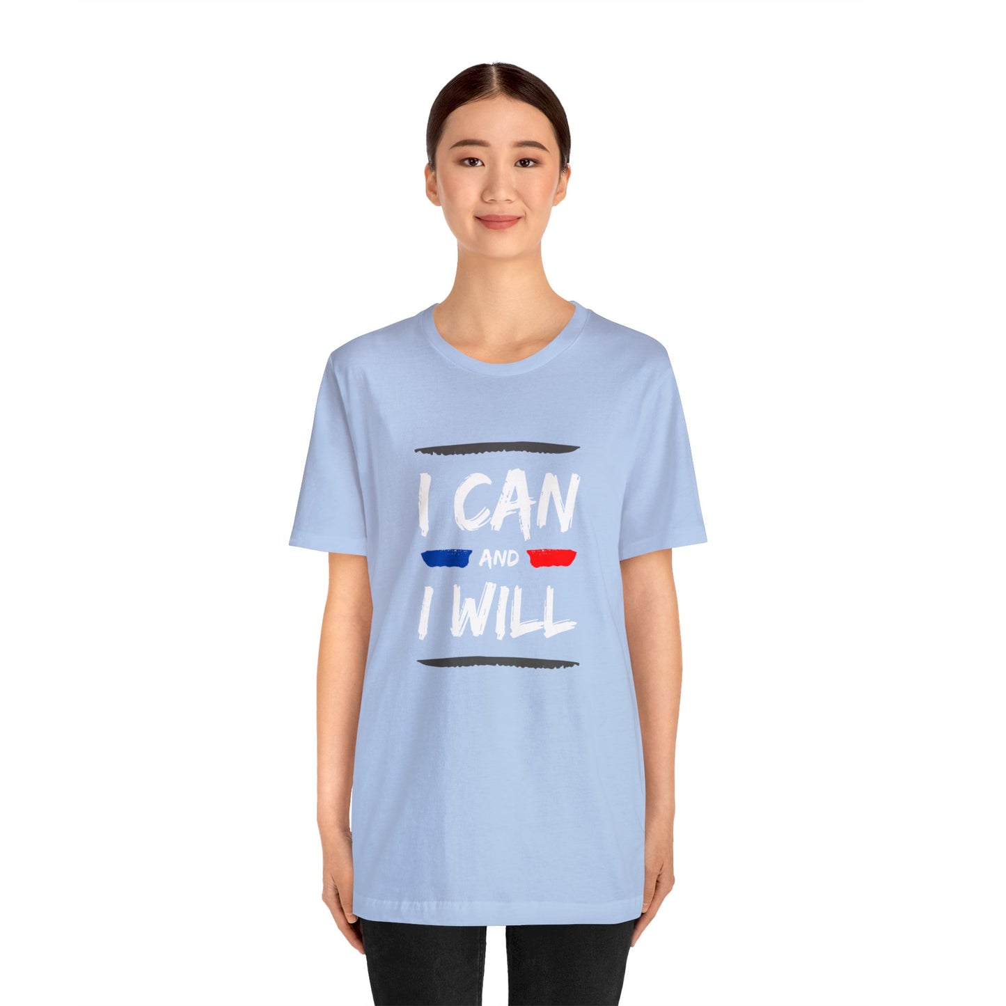 Bella+Canvas_  I Can & I Will_ Unisex Jersey Short Sleeve Tee