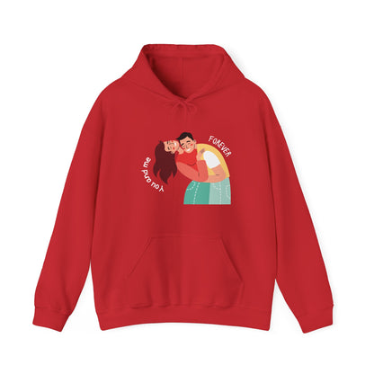Gildan_You & Me Forever_Love_Valentine_Unisex Heavy Blend™ Hooded Sweatshirt