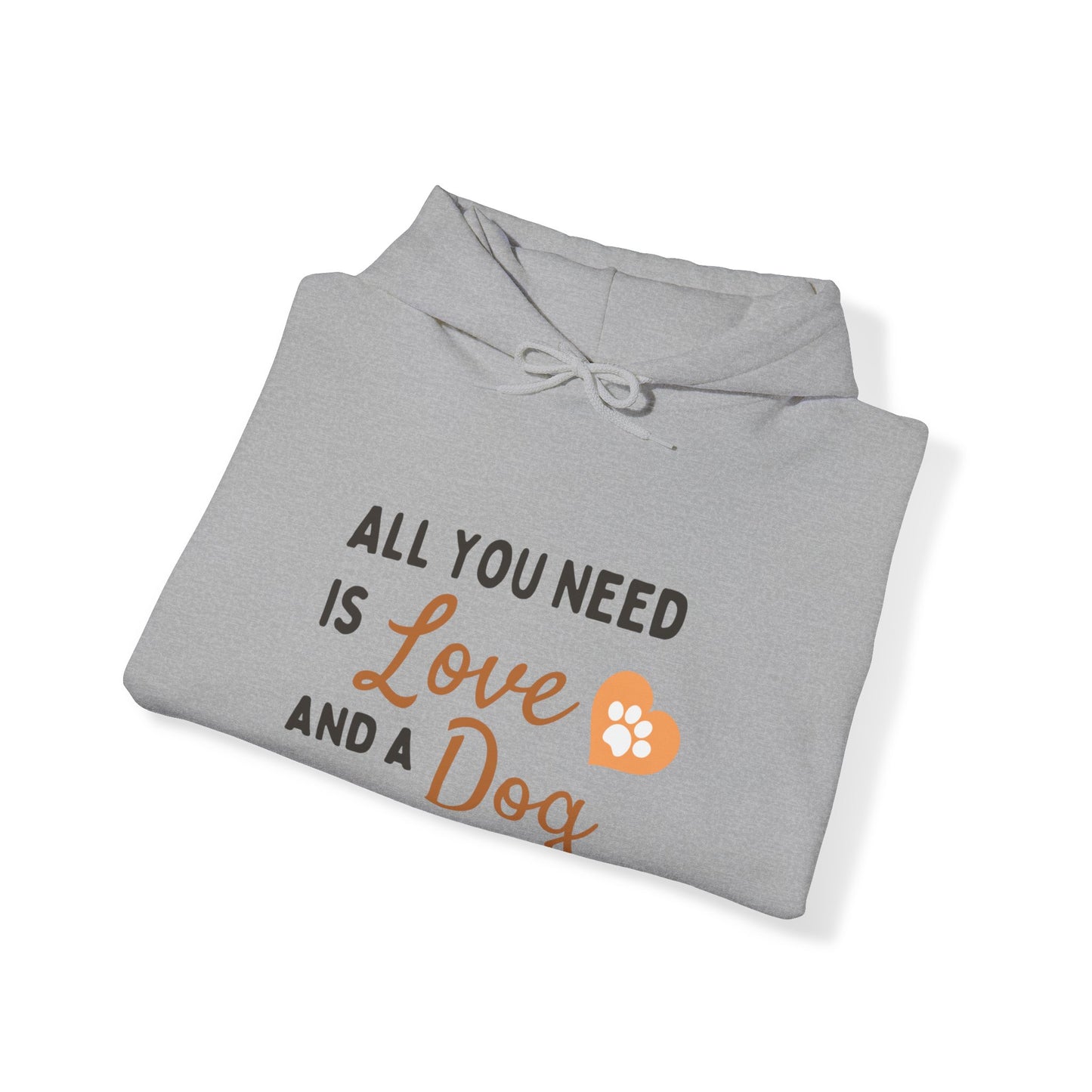 Gildan_Love & Dog_Unisex Heavy Blend™ Hooded Sweatshirt