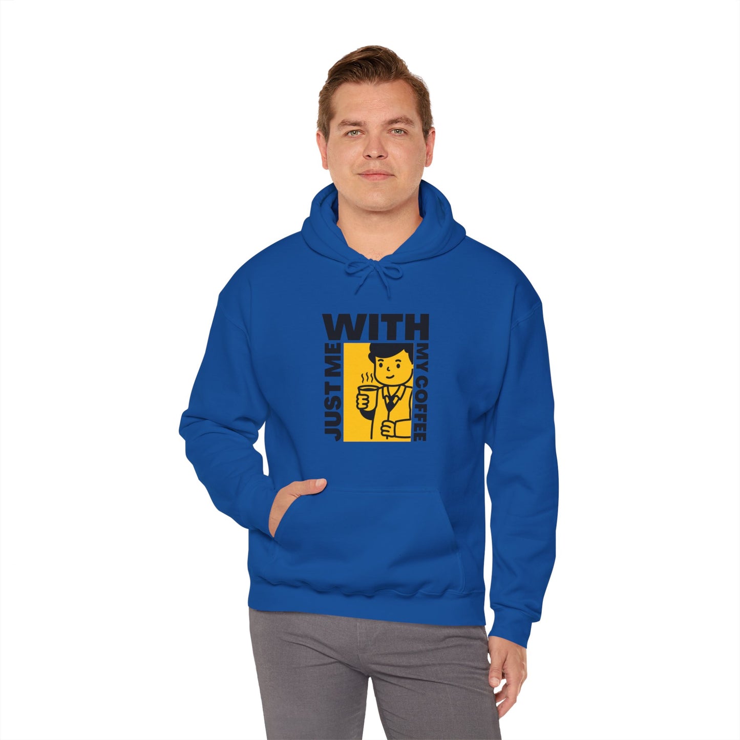 Gildan_Coffee_Unisex Heavy Blend™ Hooded Sweatshirt