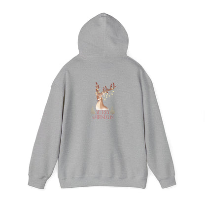 Gildan_Merry Christmas_Unisex Heavy Blend™ Hooded Sweatshirt